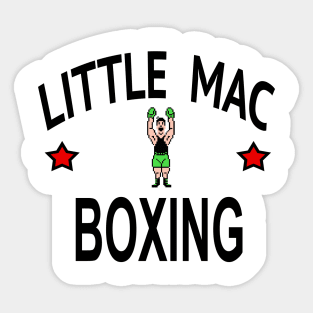 Little Mac Boxing --- Punch Out Roots of Fight Sticker